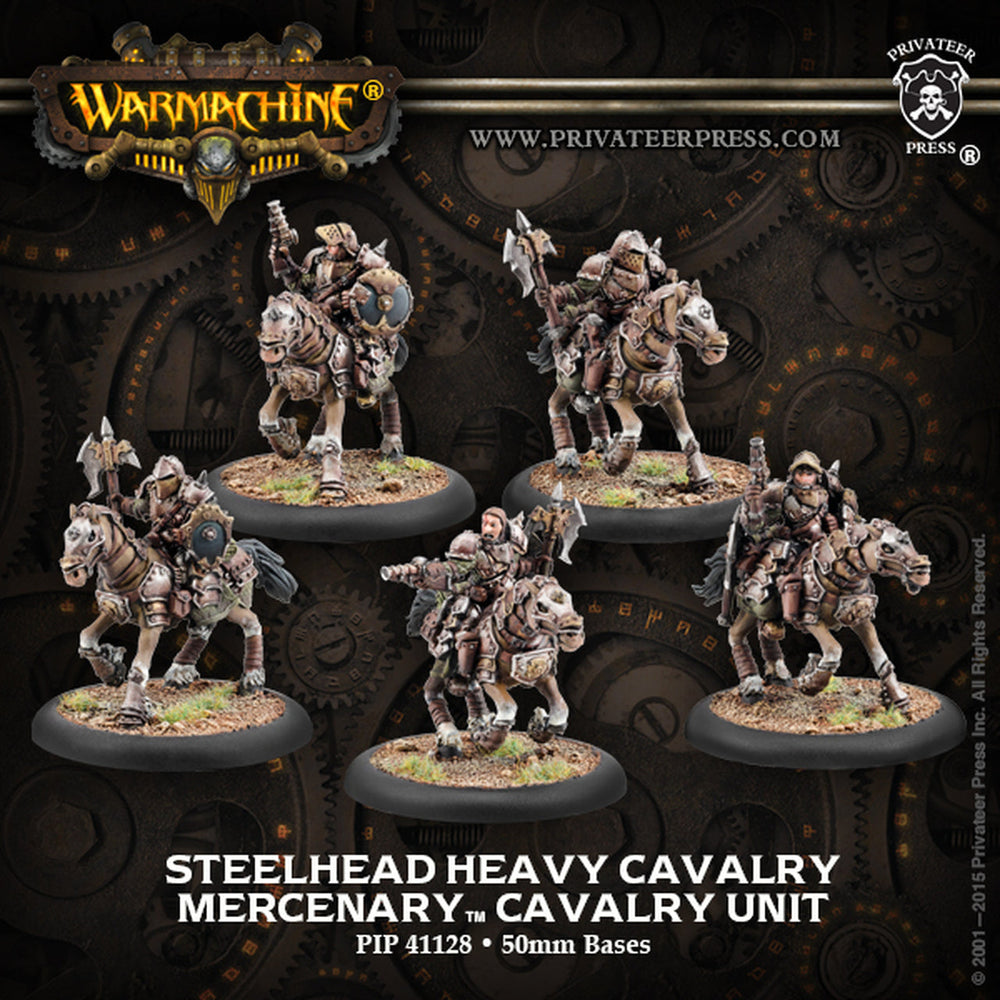 Warmachine: Mercenaries Steelhead Heavy Cavalry (ONLINE ORDER ONLY)