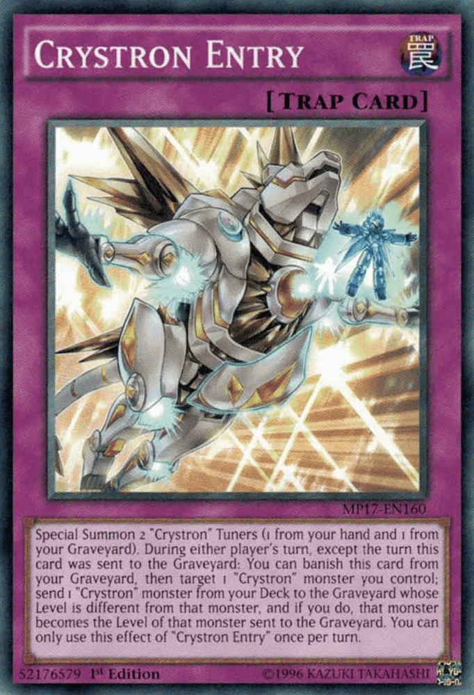 Crystron Entry [MP17-EN160] Common (ONLINE ORDER ONLY)