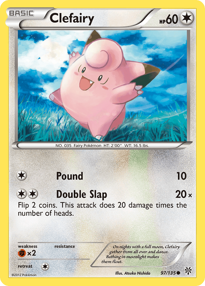 Clefairy (97/135) [Black & White: Plasma Storm] (Online Only)
