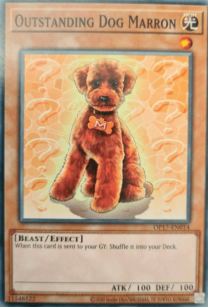 Outstanding Dog Marron [OP17-EN014] Common (ONLINE ORDER ONLY)