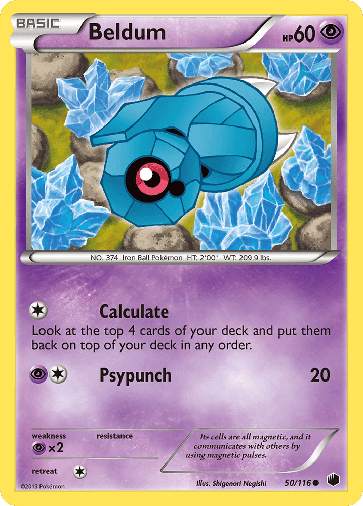 Beldum (50/116) [Black & White: Plasma Freeze] (Online Only)