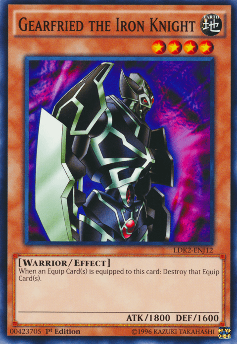 Gearfried the Iron Knight [LDK2-ENJ12] Common (ONLINE ORDER ONLY)