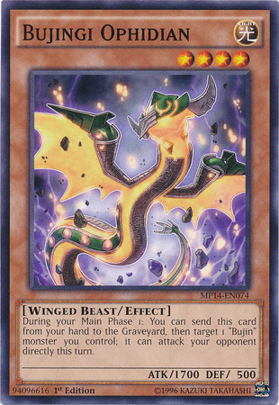 Bujingi Ophidian [MP14-EN074] Common (ONLINE ORDER ONLY)