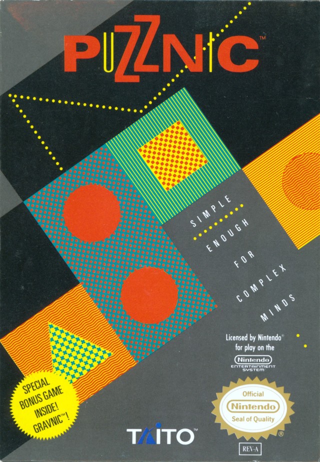 Puzznic (Nintendo NES) (Online Order Only)