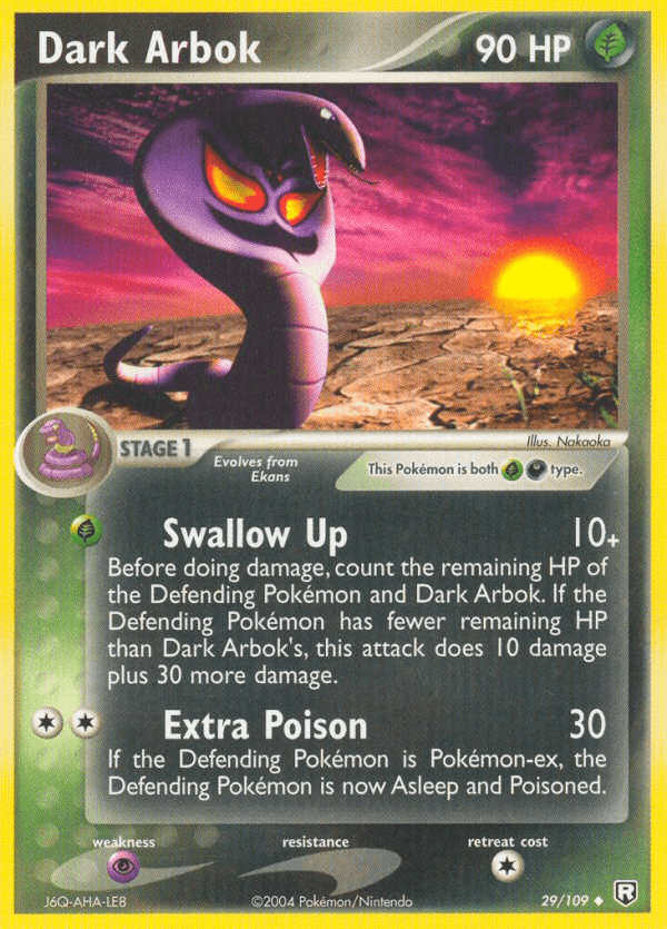 Dark Arbok (29/109) [EX: Team Rocket Returns] (Online Only)