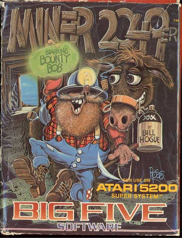 Miner 2049er Starring Bounty Bob (Atari 5200) (Online Order Only)