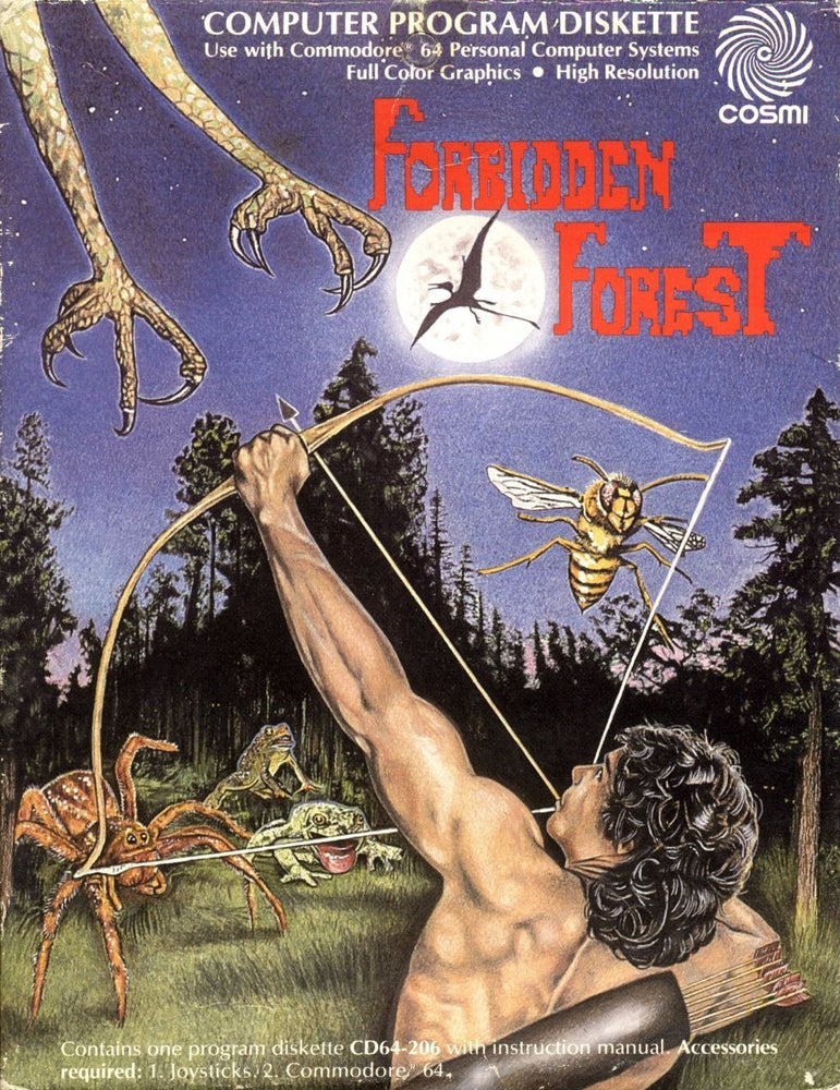 Forbidden Forest (Commodore 64) (ONLINE ORDER ONLY)