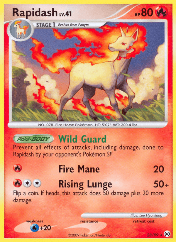 Rapidash (28/99) [Platinum: Arceus] (Online Only)