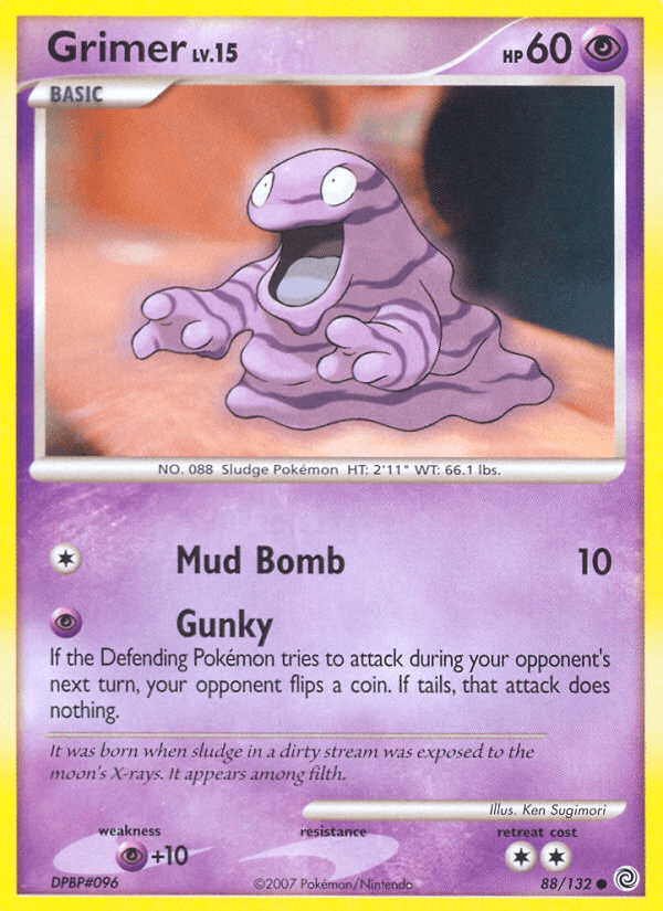 Grimer (88/132) [Diamond & Pearl: Secret Wonders] (Online Only)