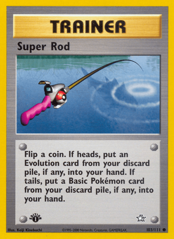 Super Rod (103/111) [Neo Genesis 1st Edition] (Online Only)