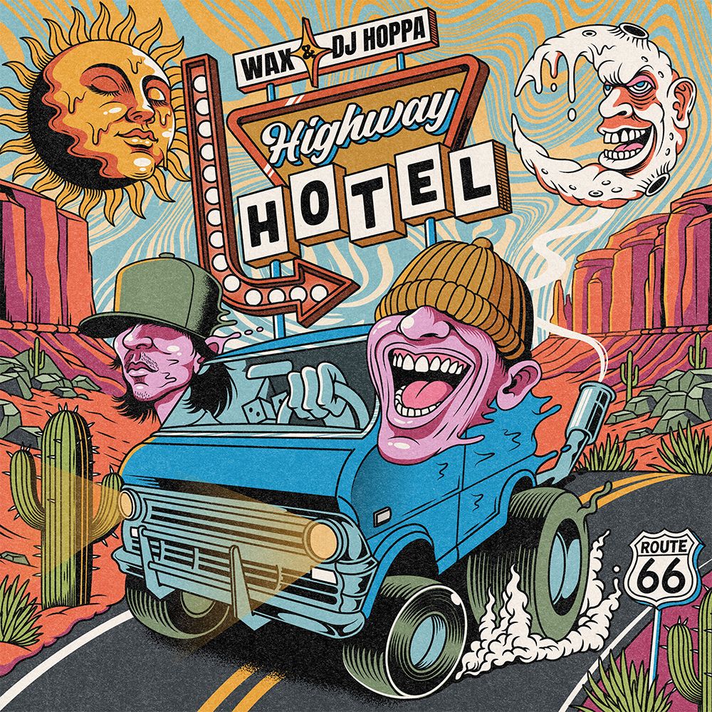 Highway Hotel [Pink and Green]
