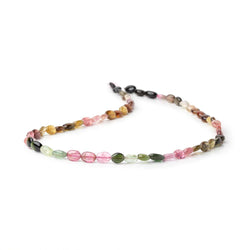 5x4-7x5mm Multi Color Tourmaline Plain Ovals 14.5 inch 56 Beads (ONLINE ORDER ONLY)