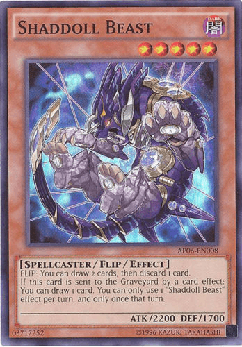 Shaddoll Beast [AP06-EN008] Super Rare (ONLINE ORDER ONLY)