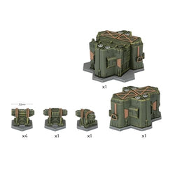 Battlefield in a Box: HexTech - Dropbase Delta Command Centre (ONLINE ORDER ONLY)