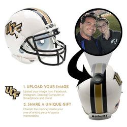 UCF Knights College Football Collectible Mini Helmet - Picture Inside - FANZ Collectibles (Online Order Only) (ONLINE ORDER ONLY)