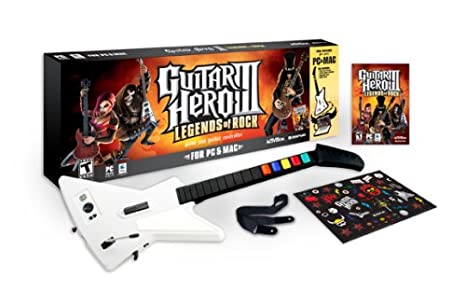 Guitar Hero III: Legends of Rock Bundle (PC/Mac) (ONLINE ORDER ONLY)