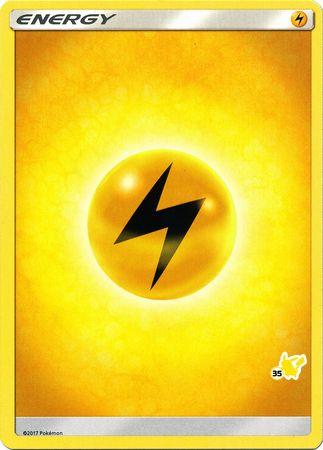 Lightning Energy (Pikachu Stamp #35) [Battle Academy 2020] (Online Only)