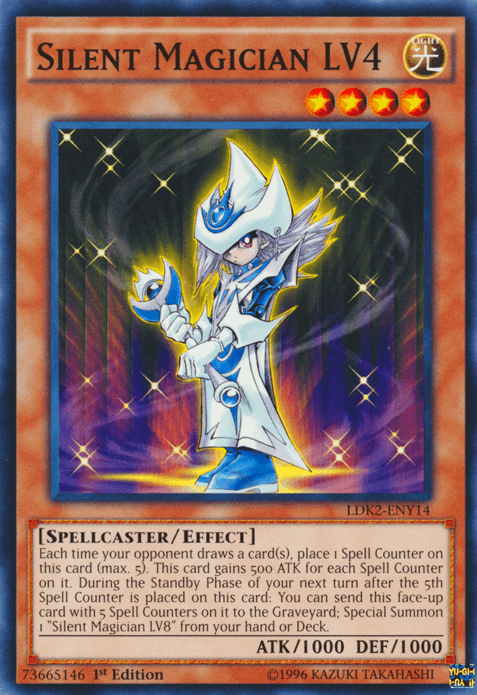 Silent Magician LV4 [LDK2-ENY14] Common (ONLINE ORDER ONLY)