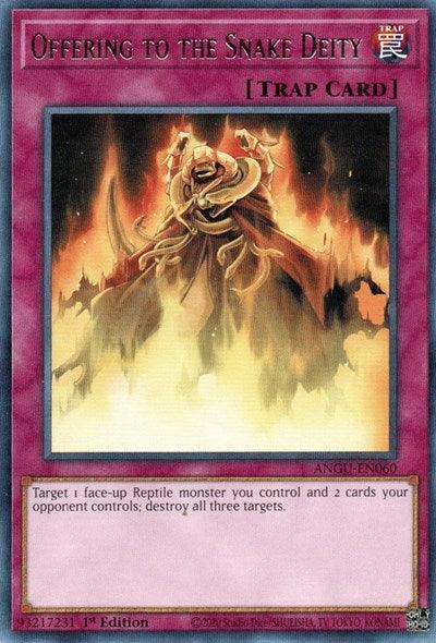Offering to the Snake Deity (Rare) [ANGU-EN060] Rare (ONLINE ORDER ONLY)