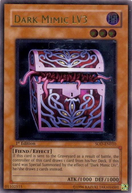 Dark Mimic LV3 [SOD-EN010] Ultimate Rare (ONLINE ORDER ONLY)