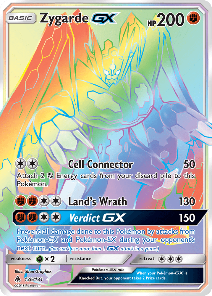 Zygarde GX (136/131) [Sun & Moon: Forbidden Light] (Online Only)