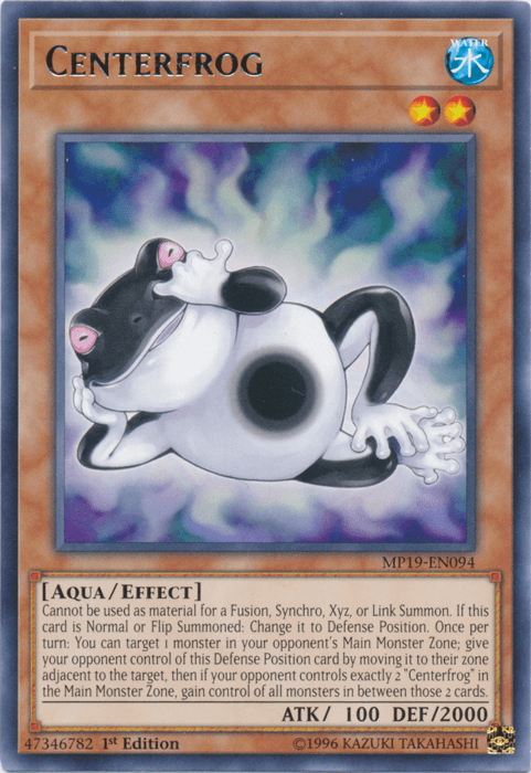 Centerfrog [MP19-EN094] Rare (ONLINE ORDER ONLY)