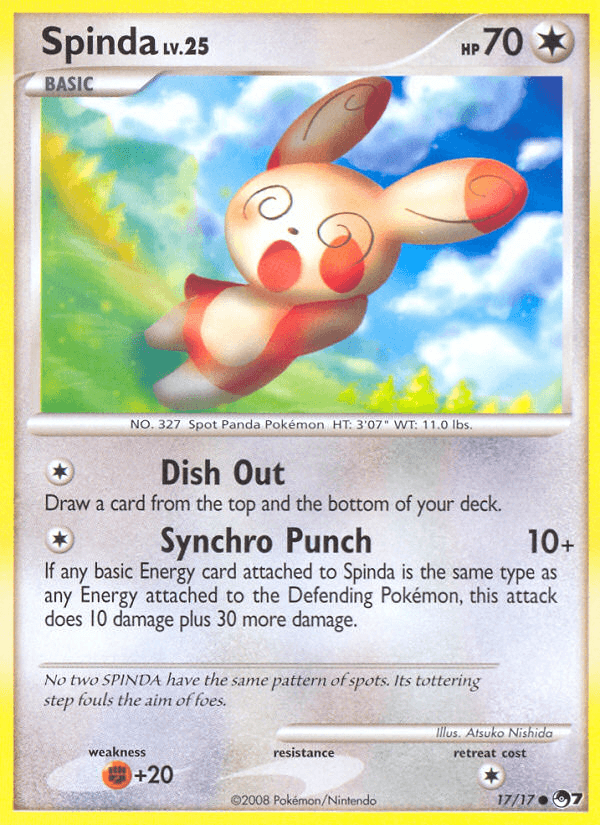 Spinda (17/17) [POP Series 7] (Online Only)