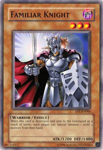 Familiar Knight [EP1-EN006] Common (ONLINE ORDER ONLY)