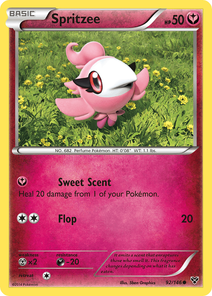 Spritzee (92/146) [XY: Base Set] (Online Only)