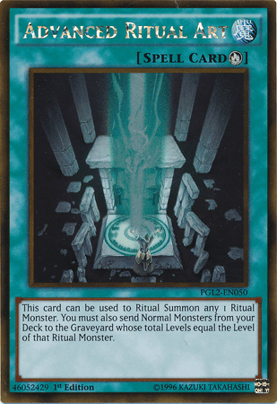 Advanced Ritual Art [PGL2-EN050] Gold Rare (ONLINE ORDER ONLY)