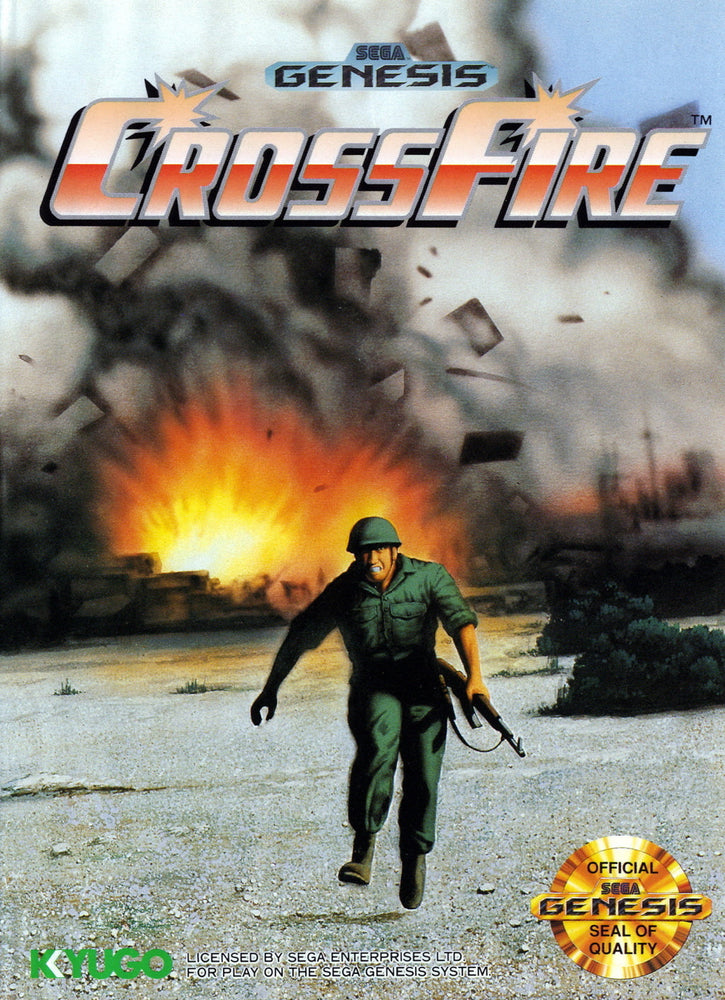 Crossfire (Sega Genesis) (ONLINE ORDER ONLY)