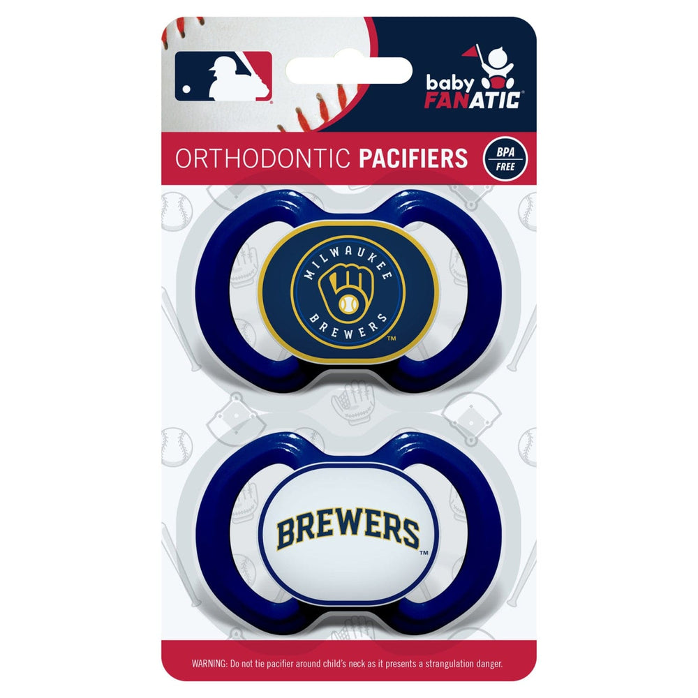 Milwaukee Brewers - Pacifier 2-Pack (ONLINE ORDER ONLY)
