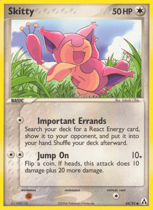 Skitty (64/92) [EX: Legend Maker] (Online Only)
