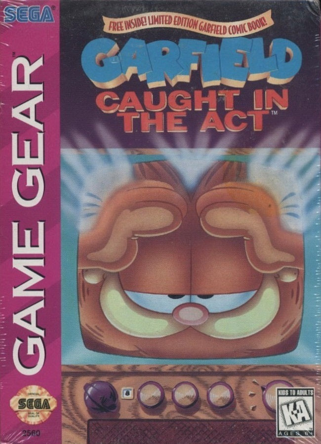 Garfield: Caught in the Act (Sega Game Gear) (ONLINE ORDER ONLY)