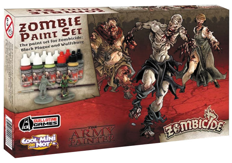 Warpaints: Zombicide Black Plague Paint Set (ONLINE ORDER ONLY)