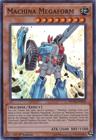 Machina Megaform [NECH-EN036] Super Rare (ONLINE ORDER ONLY)