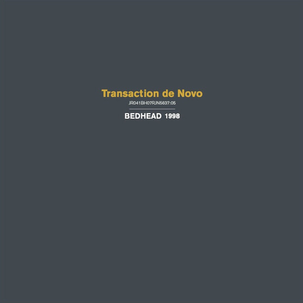 Transaction De Novo [Colored Vinyl]
