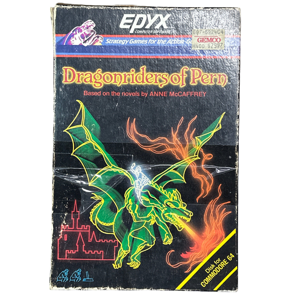 Dragonriders of Pern - Commodore 64/128 (Online Order Only)