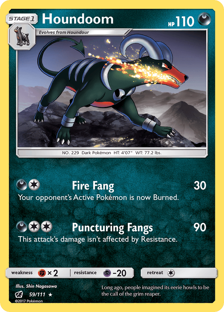 Houndoom (59/111) [Sun & Moon: Crimson Invasion] (Online Only)