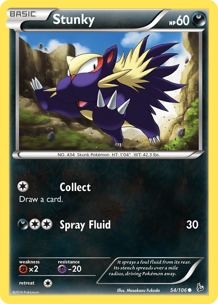 Stunky (54/106) [XY: Flashfire] (Online Only)
