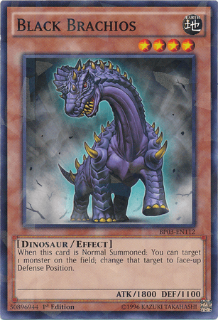 Black Brachios [BP03-EN112] Shatterfoil Rare (ONLINE ORDER ONLY)