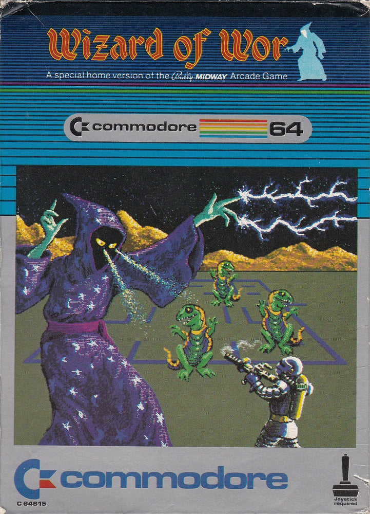Wizard of Wor (Commodore 64) (ONLINE ORDER ONLY)