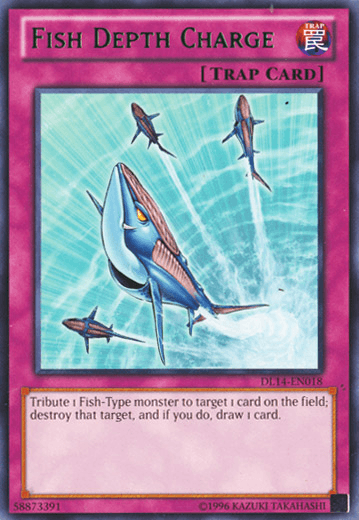 Fish Depth Charge (Green) [DL14-EN018] Rare (ONLINE ORDER ONLY)