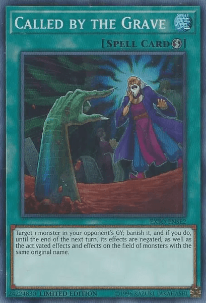 Called by the Grave [EXFO-ENSE2] Super Rare (ONLINE ORDER ONLY)