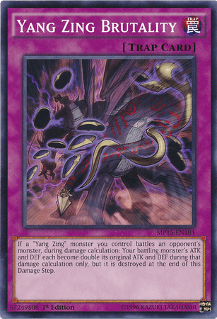 Yang Zing Brutality [MP15-EN184] Common (ONLINE ORDER ONLY)