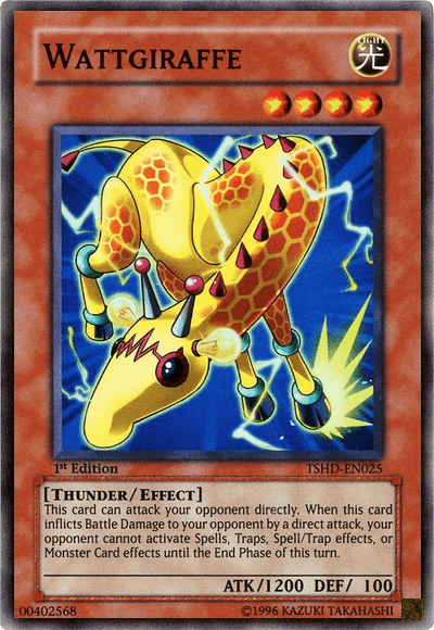 Wattgiraffe [TSHD-EN025] Super Rare (ONLINE ORDER ONLY)