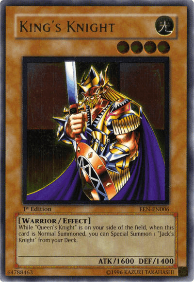 King's Knight [EEN-EN006] Ultimate Rare (ONLINE ORDER ONLY)