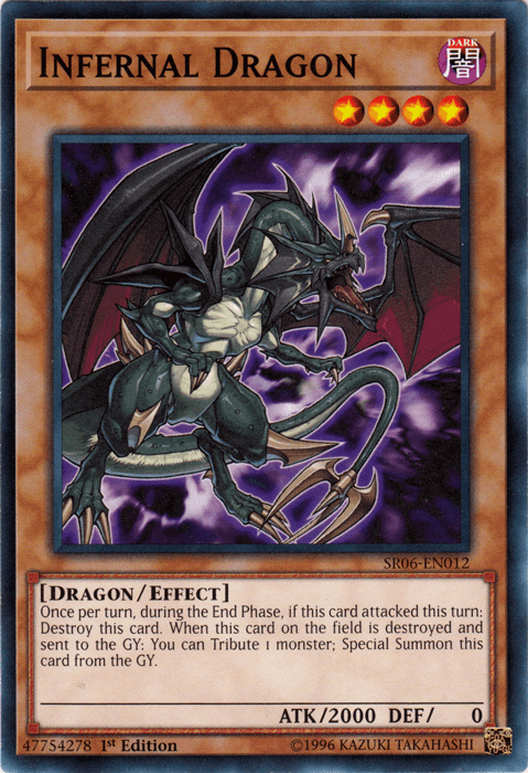 Infernal Dragon [SR06-EN012] Common (ONLINE ORDER ONLY)