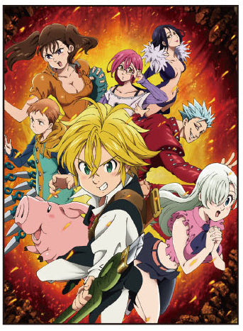 The Seven Deadly Sins Wallscroll (ONLINE ORDER ONLY)