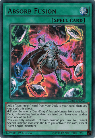 Absorb Fusion [CORE-EN092] Ultra Rare (ONLINE ORDER ONLY)